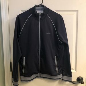 Dark Navy Calvin Klein Zip Up Jacket | Small